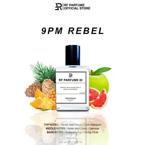 9PM REBEL - Parfum Pria Wangi Fresh Mewah Elegan Tahan Lama Seharian Inspired Parfum 50ml By RF PARFUME
