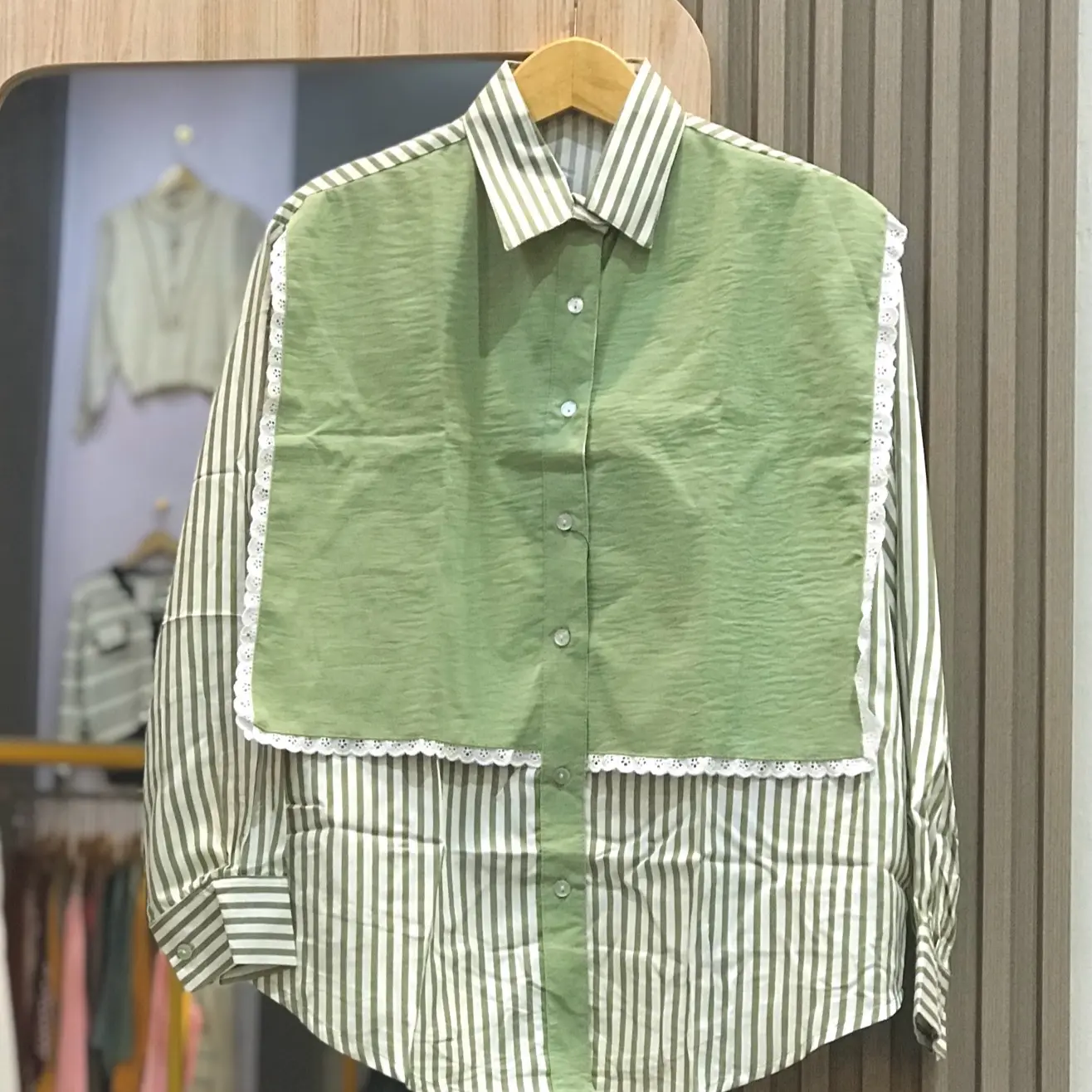 Atasan wanita model salur Panjang Dewasa