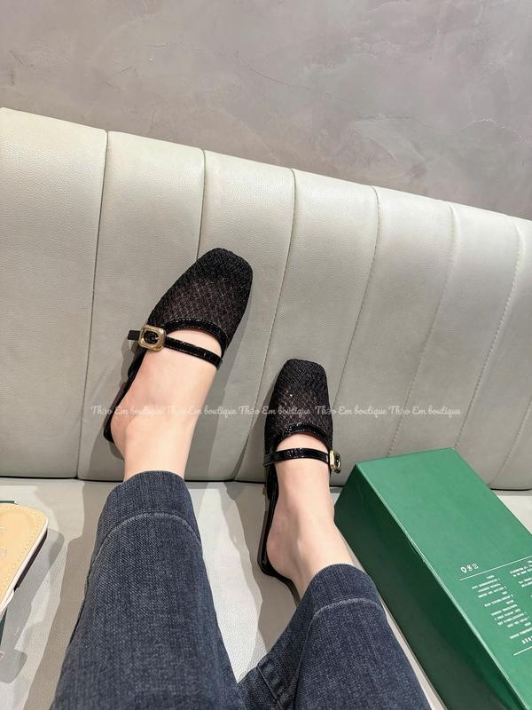 Sục nữ bệt búp bê nơ nơ mùa hè dây ngang cá tính ( mã SR611) 2