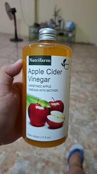 Product Review of NUTRIFARM CUKA APEL 500ML WITH MOTHER CUKA APEL 500 ML organik from y**m 1