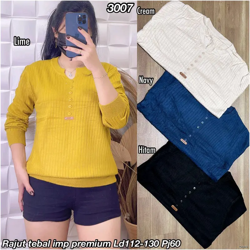1139 BLOUSE RAJUT BANGKOK HALUS 4