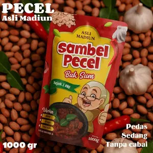 Sambel Pecel Buk Sum / Pecel asli madiun / Pecel Madiun / 1000gram / 1kg