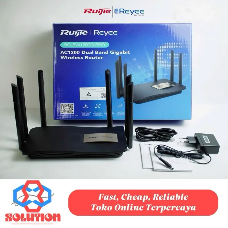 RUIJIE REYEE RG-EW AC1200 1200M DUAL BAND WIRELESS ROUTER