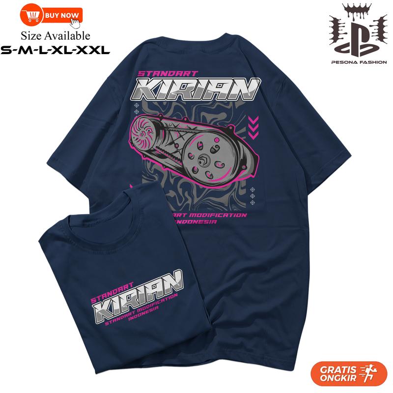 Kaos Racing Standar Kirian Std Motor Matic Gank Modification Indonesia Baju Distro Tshirt Otomotif 7