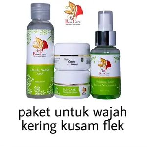 paket LM beauty care (toner  ,facial wash,night cream , day cream ) produk viral ampuh menghilangkan flek, kulit kering