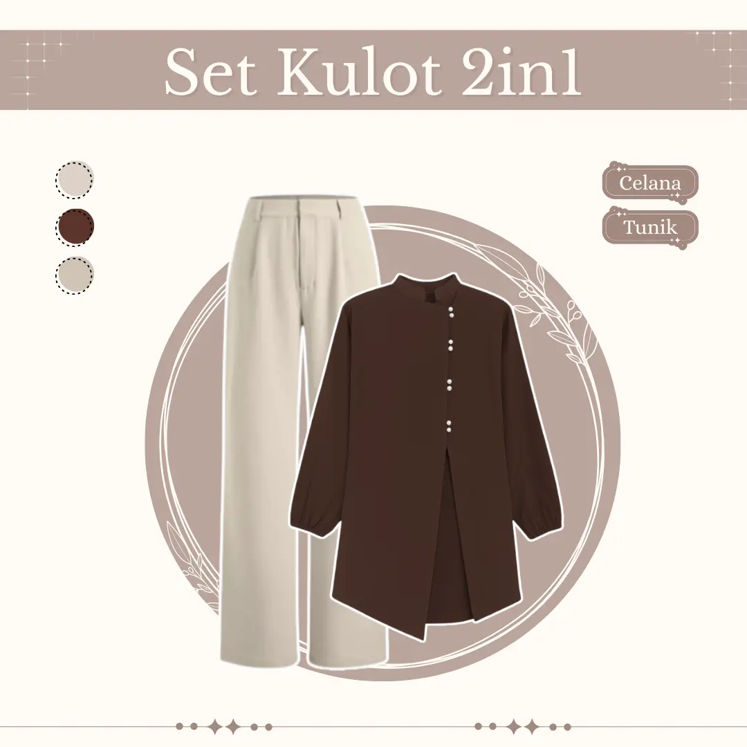 Set Kulot 2in1