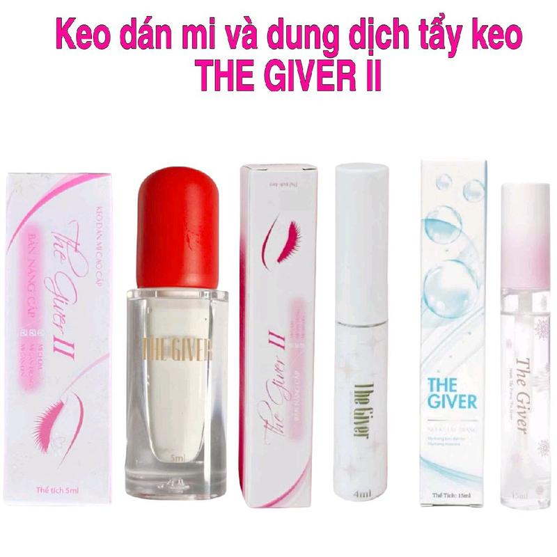Keo dán mi, keo mi giả cao cấp THE GIVER II 5ml (chai lớn) dành cho thợ make up chuyên nghiệp