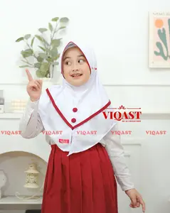 KERUDUNG ANAK INSTAN SEKOLAH ELSANIA SD ( SIZE 7 - 10 TAHUN ) JILBAB ANAK SEKOLAH KEKINIAN