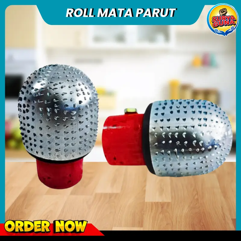 Roll mata parut kelapa bulat untuk parutan kelapa listrik alat parut kelapa tanpa cungkil termurah 3