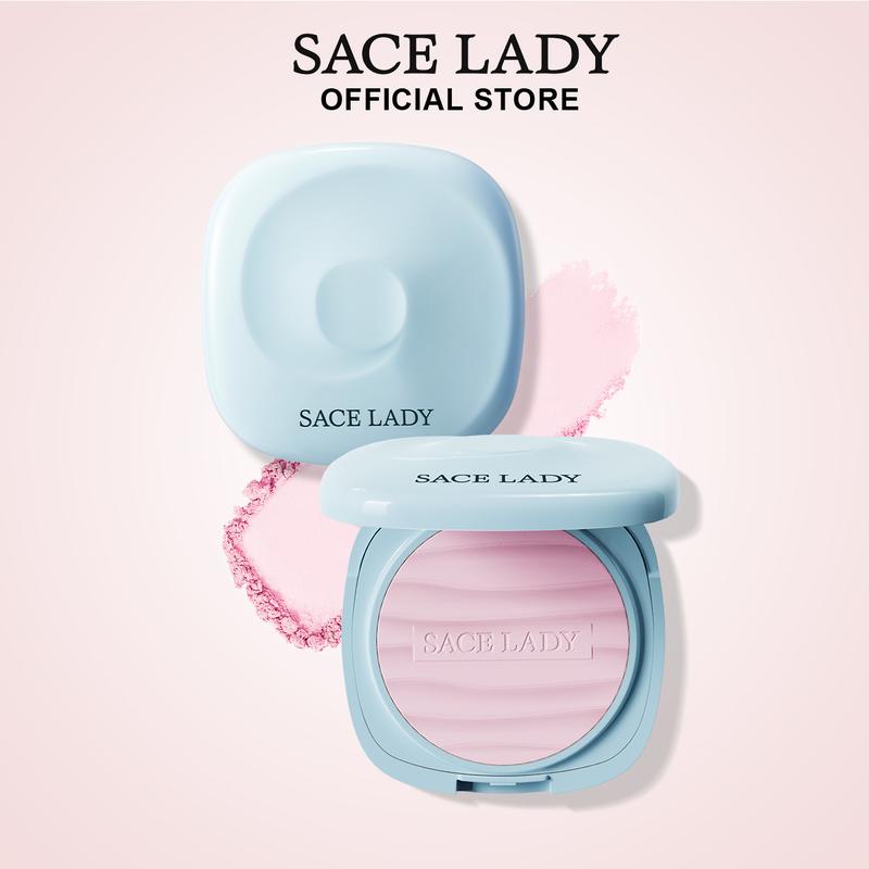 COD Phấn Phủ SACE LADY Bột Siêu Mịn Bốn Màu Hỗ Trợ Thấm Dầu Kiềm Dầu Lâu Trôi 7.5g Thích Hợp Cho Khuôn Mặt
