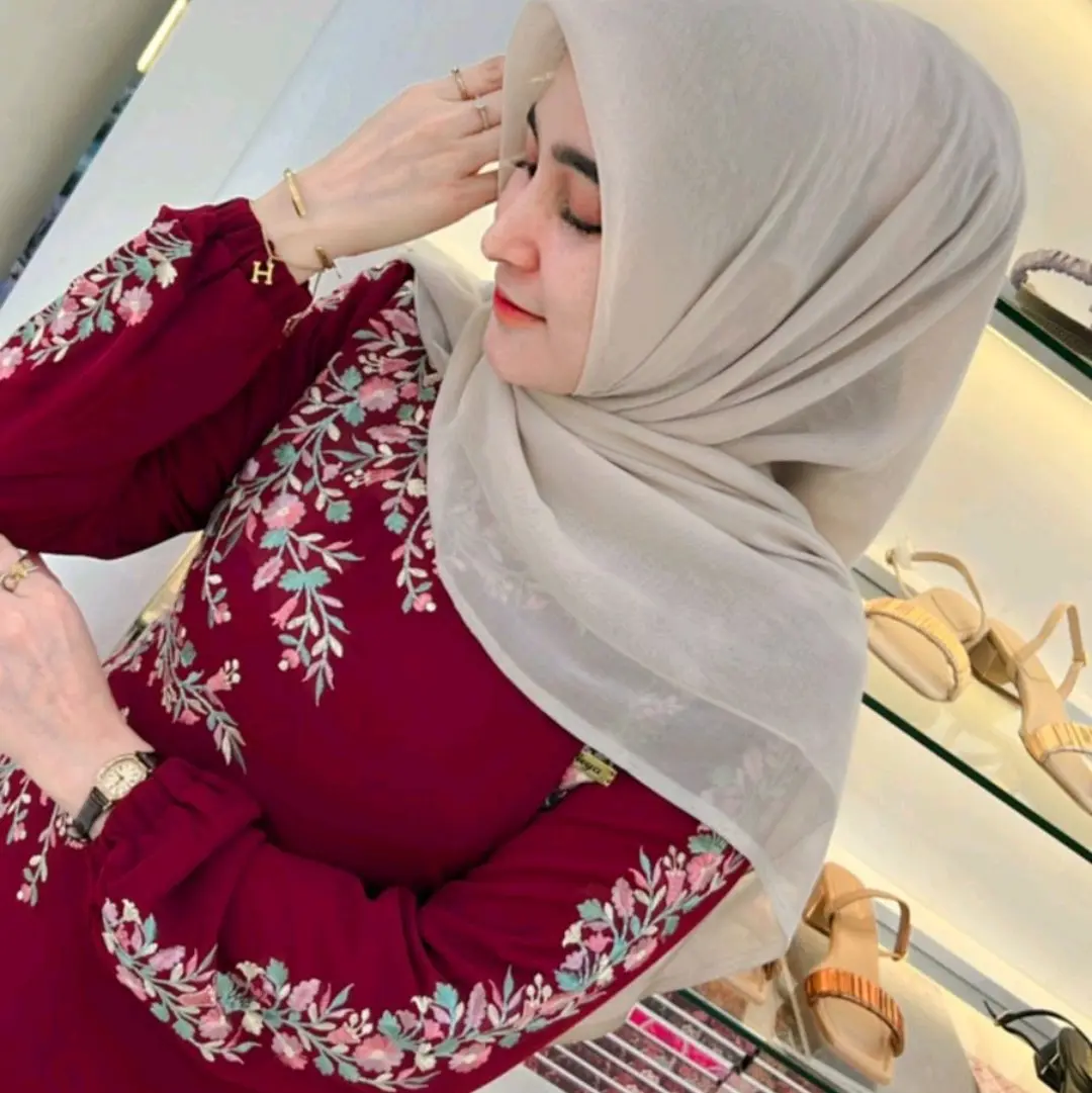 bordiran terbaru aceh motif bunga