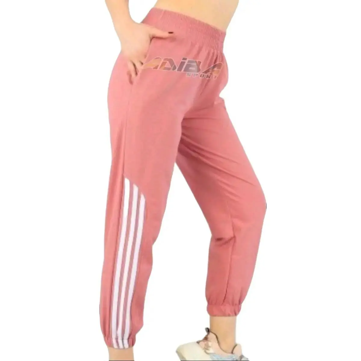 Celana Jogger Adbcolection Wanita Lis Bawah Terbaru Terlaris Abu Jogger Sweat pants Joger Olahraga Sport