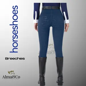 Horseshoes Equestrian Breeches | Celana Berkuda Wanita | Silicon Seat Pants
