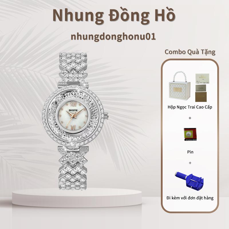 【nhungdonghonu01  Đồng hồ nữ thích hợp sang trọng nữ thần mơ ước đồng hồ nữ không thấm nước【8220 