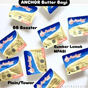 UB ANCHOR UNSALTED BUTTER MPASI BB Booster isi 5 pcs keju  mpasi bayi Food Baking Masakan Makanan Bahan