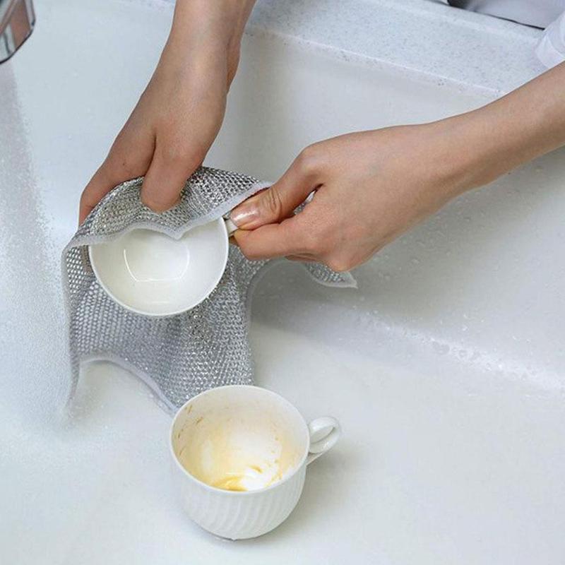 Product Introduction of Kain dawai dapur untuk mencuci pinggan mangkuk, kain pembersih pinggan mangkuk, tuala bersih, kain basuh, kain pembersih serbaguna 25