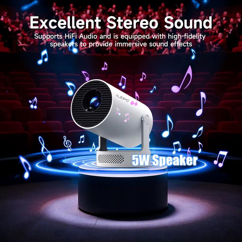 [HOT] Máy Chiếu Thông Minh HY300ULTRA – Độ Sáng 230 ANSI, Android 11 Trình Chiếu & Giải Trí Mượt,Mang Rạp Phim Về Nhà