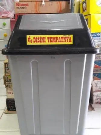 Tempat Sampah MPW 100 Liter Rubbish Bin Tong Sampah Grab Gojek Depok 2