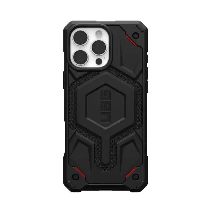 Ốp Lưng UAG, Tương Thích Với iPhone 16 Pro Max, 15Pro, 14Plus Và 13, Được Làm Bằng Chất Liệu Kevlar, Màu Đen, Nam Châm Tích Hợp, Tương Thích Với Sạc MagSafe, Vỏ Bảo Vệ Chống Rơi Chắc Chắn Cao Cấp Phụ Kiện Carbon Case 2