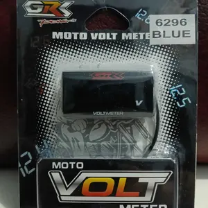Volt Meter Atau Voltmeter Aki Universal All Motor Led Pengukur Daya Aki 12 Volt Waterproof