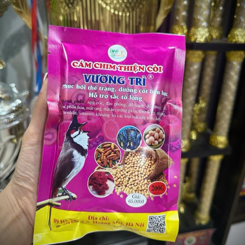Vương Trì Thiện Còi - Cám Bền Lực - Dưỡng Cốt  - Sắc Tố Lông - Hỗ Trợ Đường Ruột Cho Chào Mào - Cám Chim Chào Mào - Thương Hiệu Thiện Còi