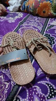 Product Review of [YESPLUS] PY132 Sandal Selop Wanita Flat Jelly Import Fashion Model Tali Rajut Terbaru from F**a M**a 0