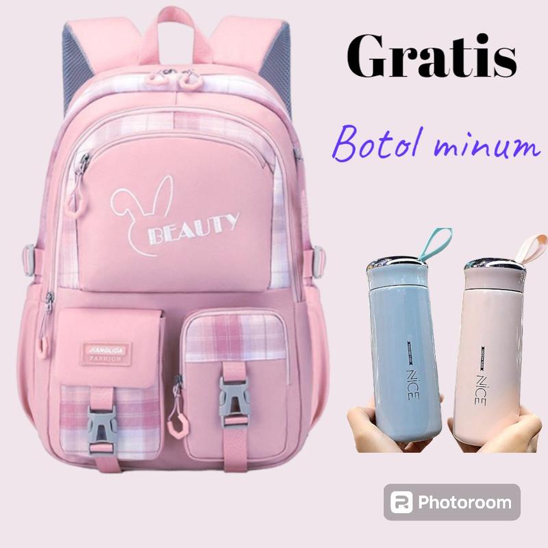 Product Introduction of Gratis botol minum Tas Ransel Sd Smp SmA viral weibo  cat kucing Karakter Kartun Tas Punggung 3