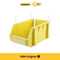 Gambar Krisbow 15x24x12.4 cm Kotak Perkakas Plastik - Kuning Kotak Penyimpanan Container Box Tempat Penyimpanan Barang Toolbox Kotak Alat Tempat Perkakas Storage Box dari Krisbow Official ID Kab. Bekasi 2 Tokopedia