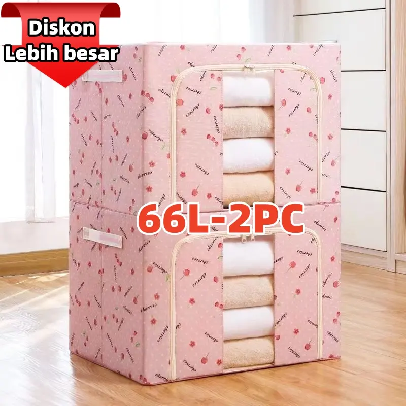 (2 buah)66L-Ceri Merah Muda