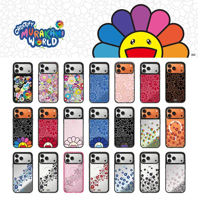 村上隆×CASETiFY FLOWERSBLOOM iPhone17ProMAX CASETiFY collaborates with Takashi Murakami on the FLOORS BLOOM