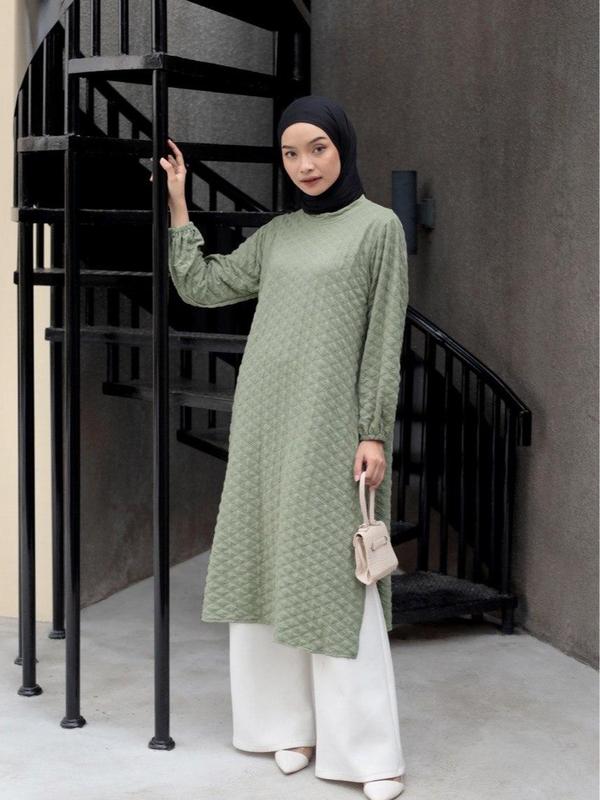 Shanum Tunic - Tunik Wanita Nyaman Kasual 0