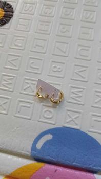 Product Review of Anting Clip Titanium Motif Angka Delapan Terbaru Earrings Anti Luntur from S**n 0