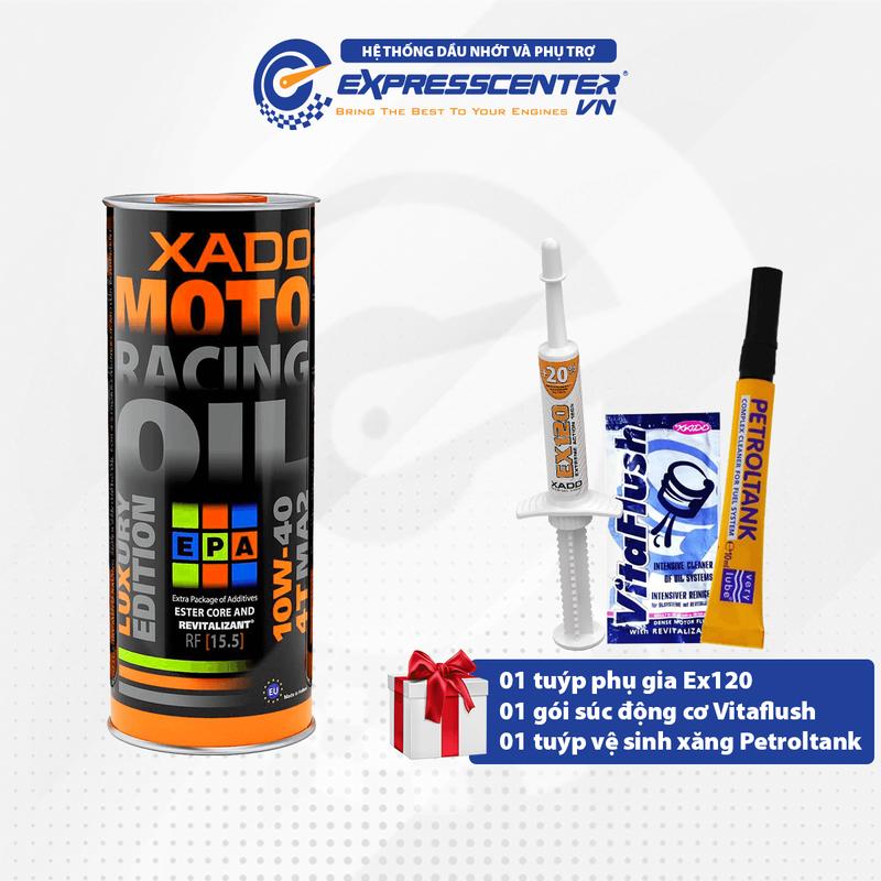 Dầu Nhớt Xe Moto Xado Racing R F22.2 10w40 1L