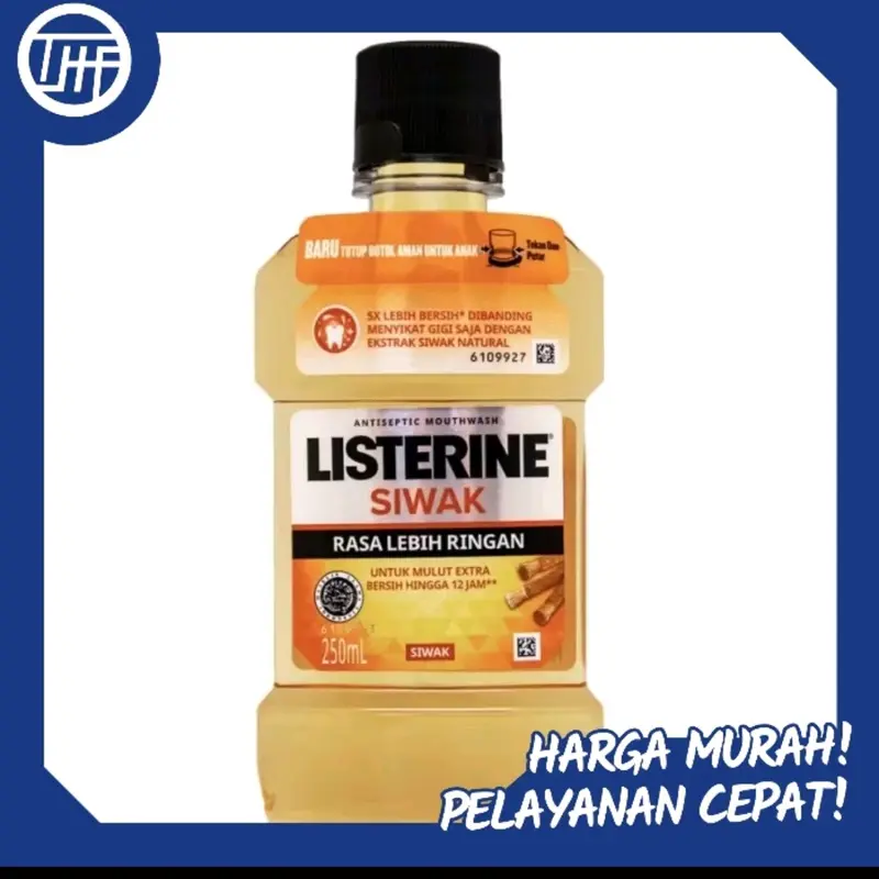 Listerine Siwak Berat 250 ML 0