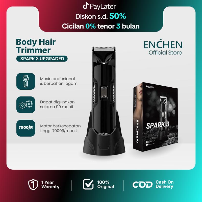 Enchen Box Enchen Spark 3 Upgraded Body Trimmer Professional Hair Clipper - Shop ...