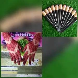 inai merah saga inai lukis pengantin