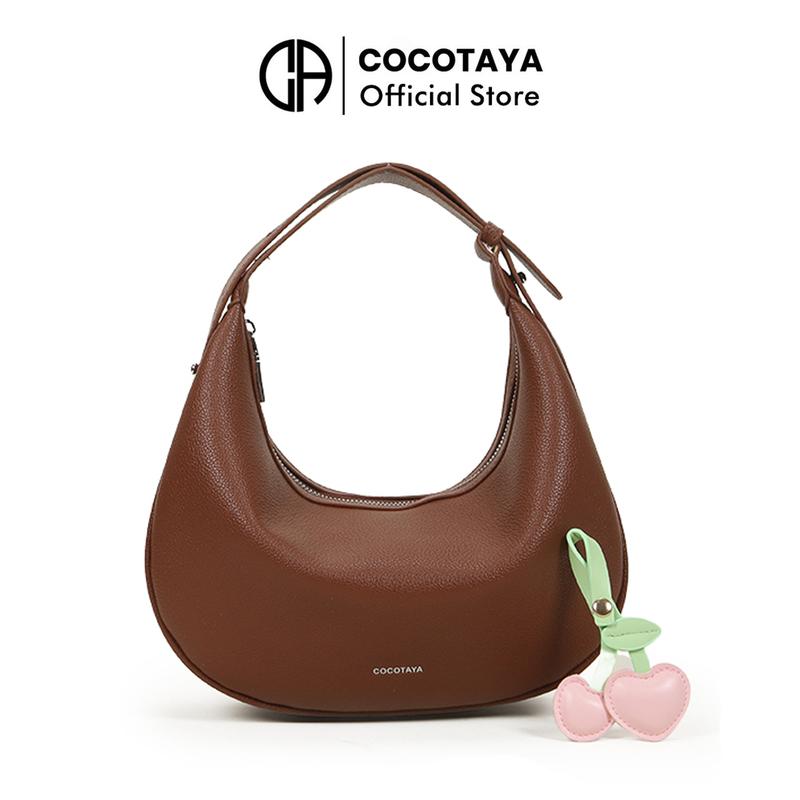 Cocotaya Túi đeo chéo có thể điều chỉnh túi PU mới thời trang và đa năng