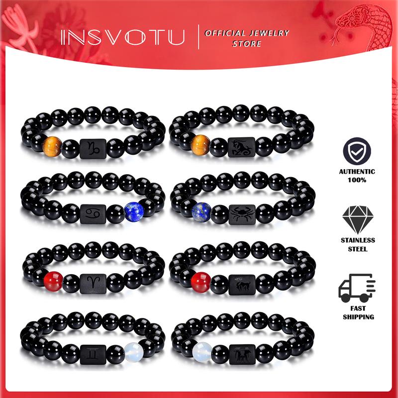 Vòng Tay Cung Hoàng Đạo 12 Chòm Sao Vòng Tay May Mắn Vòng Tay Cặp Đôi Dành Cho Phụ Nữ Và Bạn Thân Quà Tặng Cặp Đôi