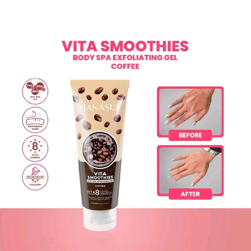 Hanasui Body Spa Exfoliating Gel 180ml 6