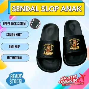 SENDAL ANAK COWOK  TUNG-TUNG SAHUR  UK26-35 Sandal Kaki