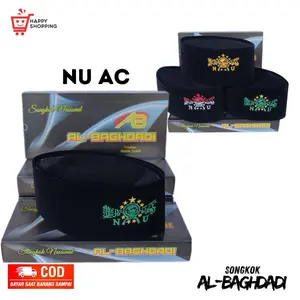 Peci Nu Ac/Bahan Beludru Contesa/Tinggi 9 cm HIJAU