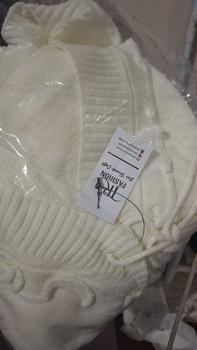 Product Review of Pevita Bolero Crop Cardigan Outer Knit Tali Pita Coquette Lengan Panjang Wanita Kardigan from E**🍁 0