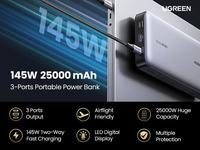 Gambar UGREEN PowerBank 25.000Mah Fast Charging 145w Untuk iPhone 11 12 13 14 15 Samsung Oppo Laptop Macbook 90597A - 20.000Mah 100W dari GADVENTIA Kota Administrasi Jakarta Barat 5 Tokopedia
