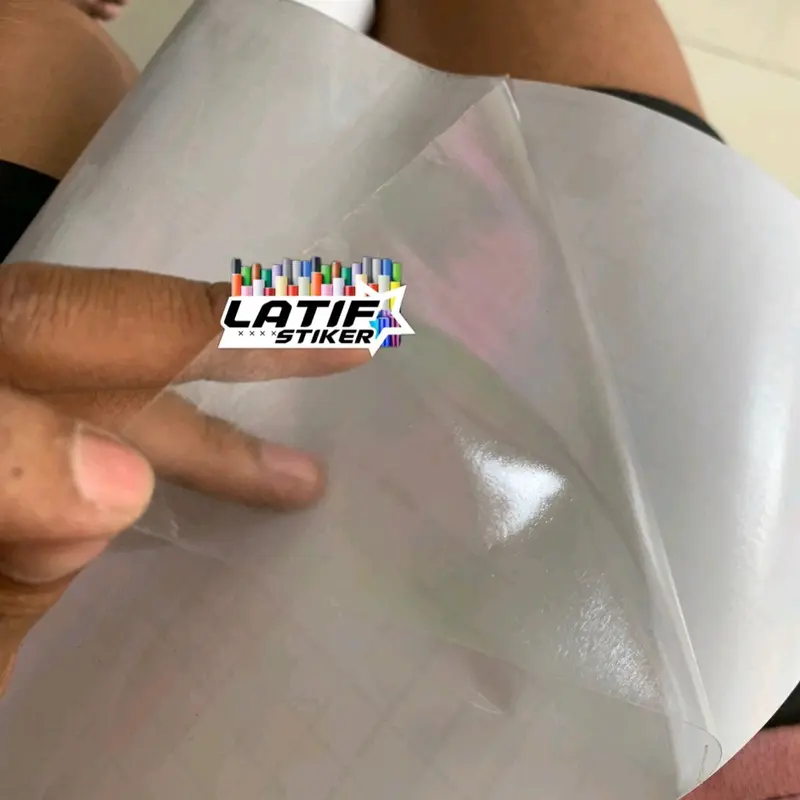 stiker skotlet motor transparan glossy vpf pelindung body motor Motorcycle 6