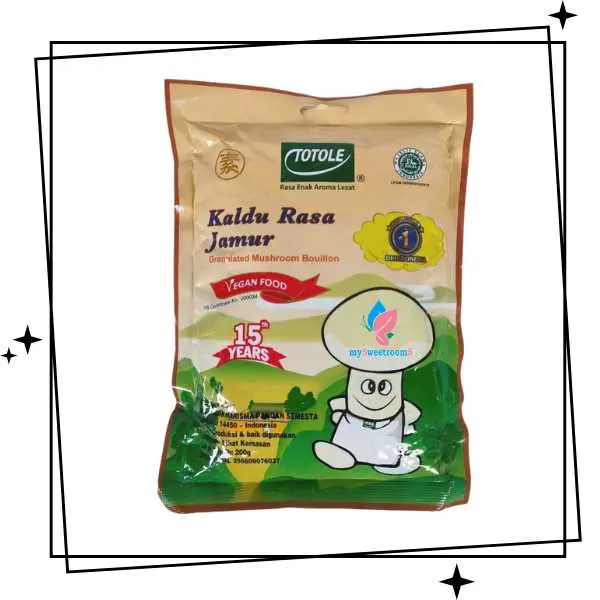 Totole Kaldu Jamur 80gr / Kaldu MPASI Bayi / Penyedap Rasa Soup Ayam non Msg Instan