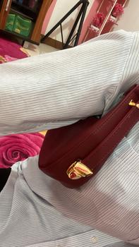 Product Review of ALINSKA SHOULDERBAG Kulit PU Tas Bahu Wanita Selempang Slingbag Cewek from y**h 0