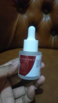 Product Review of PAKET RETINOL NIGHT SERUM & CREAM Untuk Mengatasi Flek Hitam dan Mencegah Penuaan Plus Anti Aging Memutihkan, Memudarkan, Mencerahkan Wajah from Y**i 1