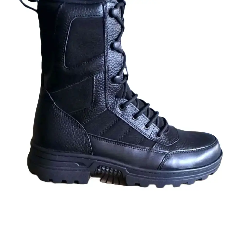 SEPATU PDL ASLI JATAH TNI AD MODEL KULIT JERUK Boots Shoes Pria vigoroso