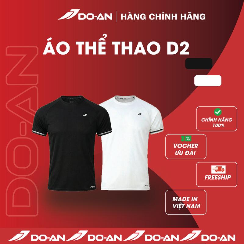 Áo thun DO-AN D2 Basics nam thấm hút nhanh khô, thoáng mát, co giãn 4 chiều, dễ phối đồ-QA-AD2