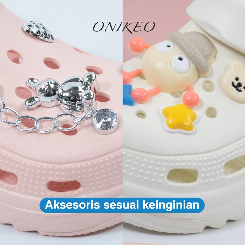 Onikeo Sandal Bahan EVA ramah lingkungan,tidak berbau, Lembut, elastisdan tidak mudah rusak, Teknologi 3D anti slip,Desain ergonomis yang unik, terlihat lebih tinggi. 513M,320g.novasi teknologi yang lembut,Seperti Berjalan diatas kapas. Kaki tidak bau. 5
